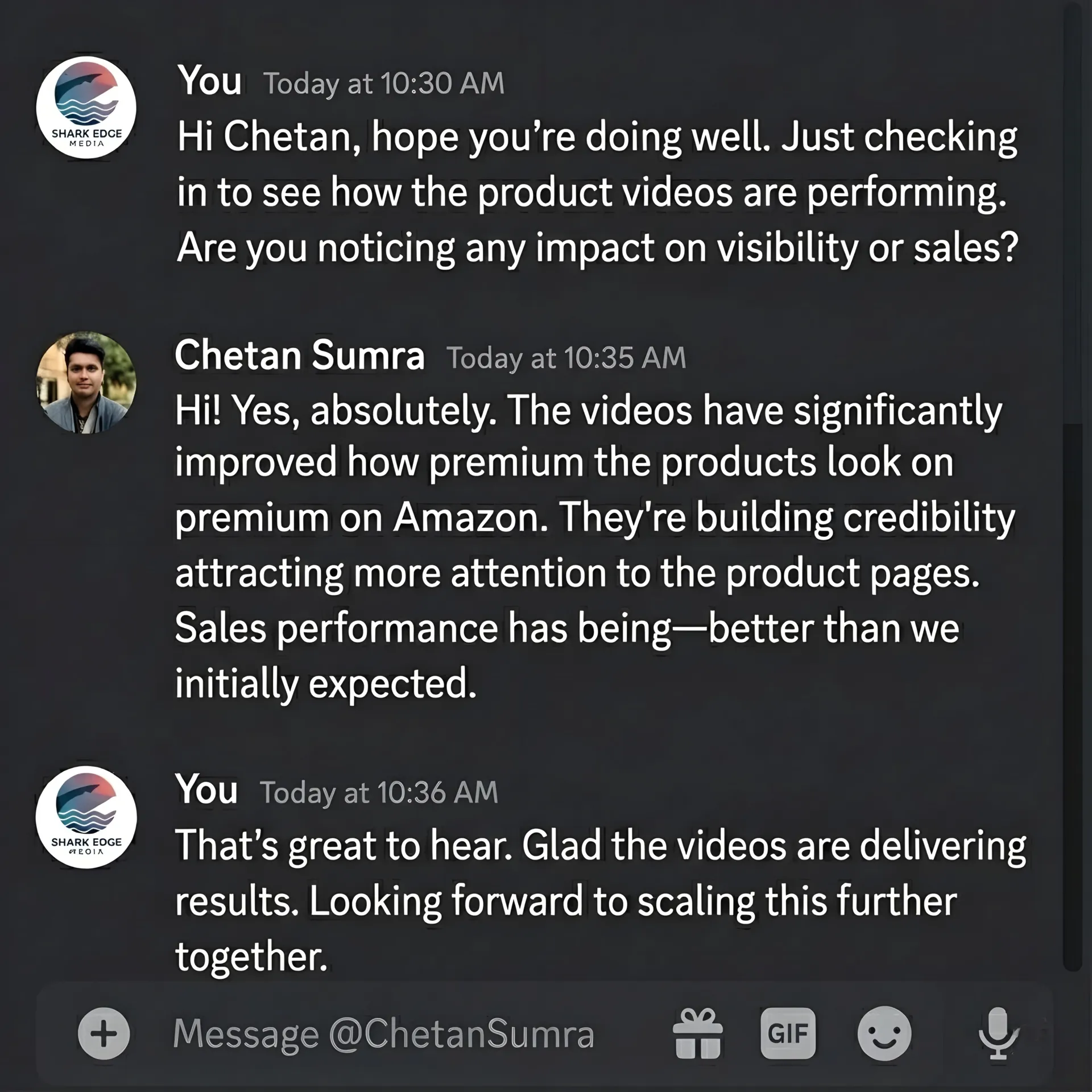 Client Result