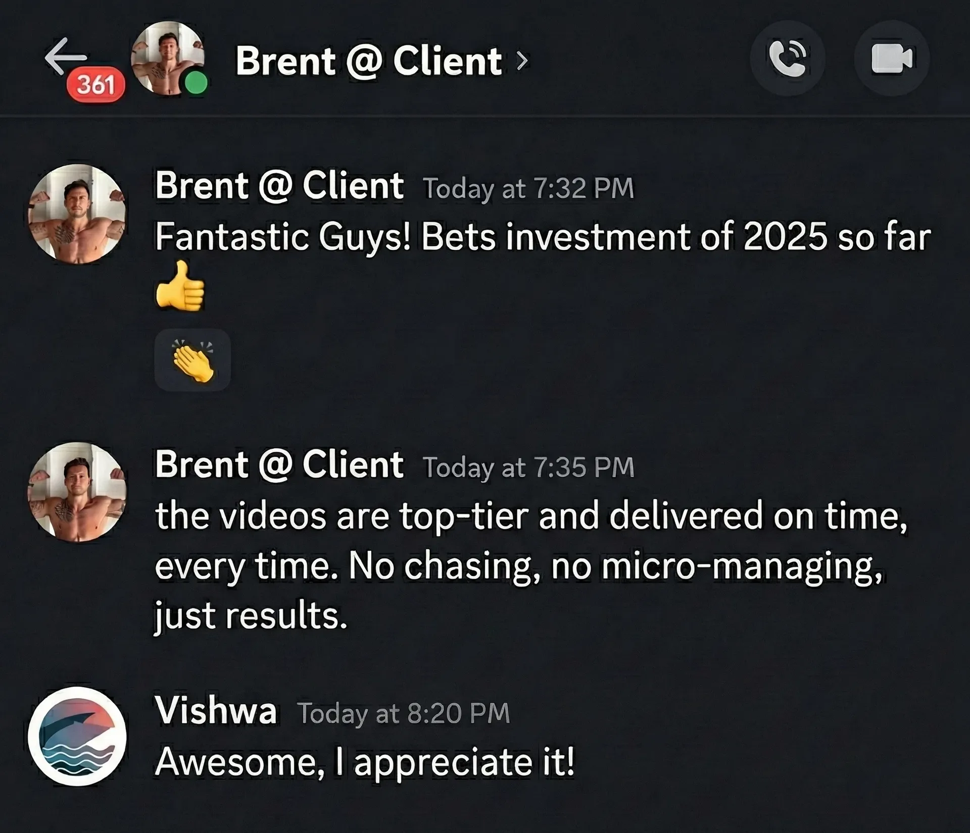 Client Result